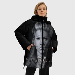 Куртка зимняя женская Vikings: Ladgerda, цвет: 3D-черный — фото 2