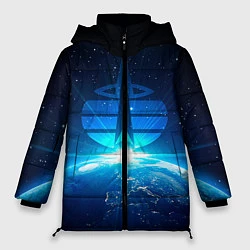Женская зимняя куртка Космические войска