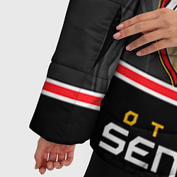 Куртка зимняя женская Ottawa Senators, цвет: 3D-черный — фото 2