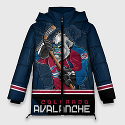 Куртка зимняя женская Colorado Avalanche, цвет: 3D-красный