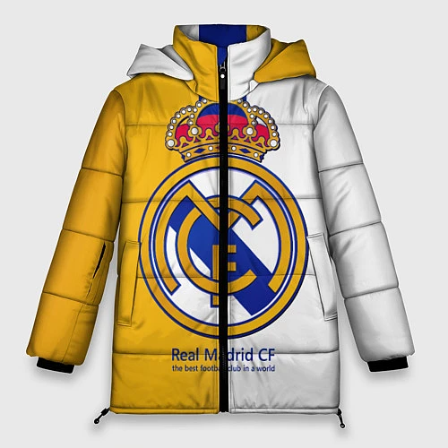 Женская зимняя куртка Real Madrid CF / 3D-Черный – фото 1