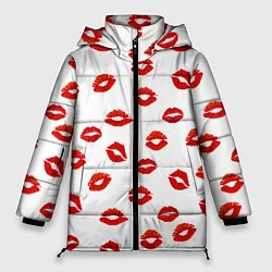 Женская зимняя куртка Поцелуйчики