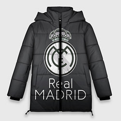 Куртка зимняя женская Real Madrid, цвет: 3D-черный