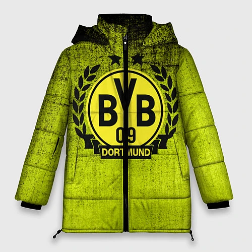 Женская зимняя куртка Borussia5 / 3D-Черный – фото 1