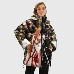 Куртка зимняя женская Мастера меча, цвет: 3D-черный — фото 2