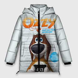 Куртка зимняя женская Ozzy Dog, цвет: 3D-черный