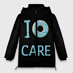 Женская зимняя куртка I Donut care