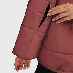 Куртка зимняя женская NukaCola, цвет: 3D-красный — фото 2