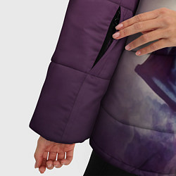 Куртка зимняя женская Перемещение во времени, цвет: 3D-черный — фото 2