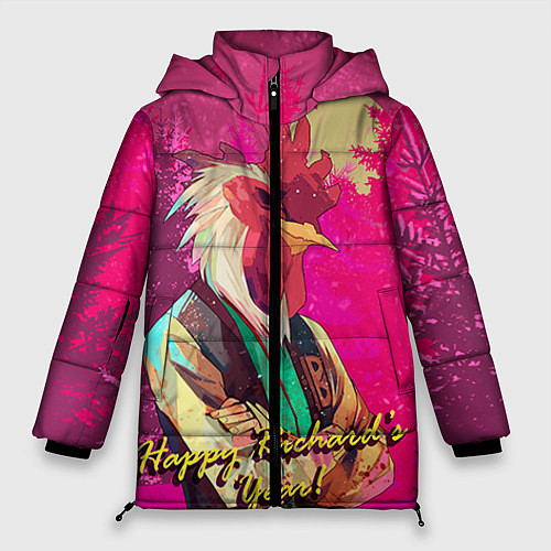 Женская зимняя куртка Happy Richards year! / 3D-Черный – фото 1