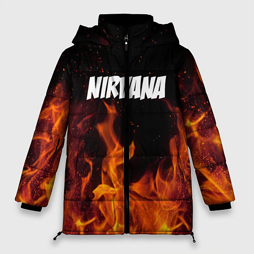 Женская зимняя куртка Нирвана / 3D-Черный – фото 1