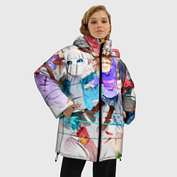 Куртка зимняя женская Герои подземелья, цвет: 3D-черный — фото 2