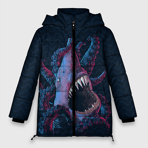 Женская зимняя куртка Underwater Fight / 3D-Черный – фото 1