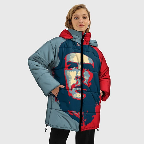 Женская зимняя куртка Che Guevara / 3D-Светло-серый – фото 3
