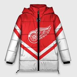 Куртка зимняя женская NHL: Detroit Red Wings, цвет: 3D-красный