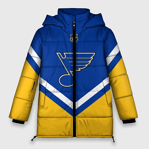 Женская зимняя куртка NHL: St. Louis Blues / 3D-Черный – фото 1