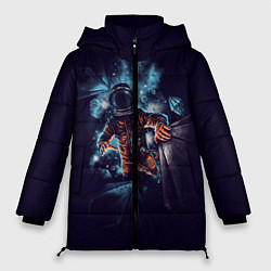 Куртка зимняя женская Неизвестная галактика, цвет: 3D-черный