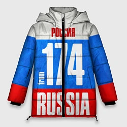 Куртка зимняя женская Russia: from 174, цвет: 3D-черный