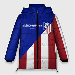 Куртка зимняя женская FC Atletico Madrid, цвет: 3D-красный