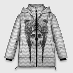 Женская зимняя куртка Мертвый шаман