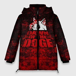 Куртка зимняя женская Dawn of the Doge, цвет: 3D-красный