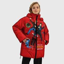 Куртка зимняя женская Excellent Adventure, цвет: 3D-красный — фото 2