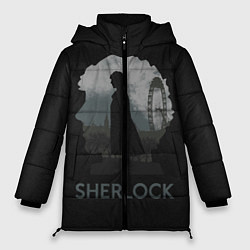 Куртка зимняя женская Sherlock World, цвет: 3D-черный