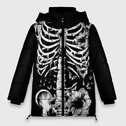 Женская зимняя куртка Floral Skeleton