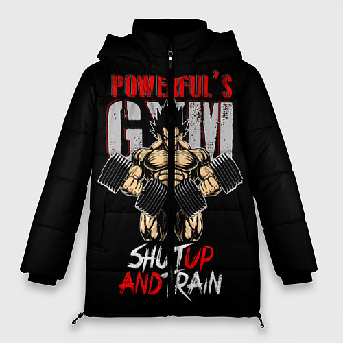 Женская зимняя куртка Powerful Gym / 3D-Черный – фото 1