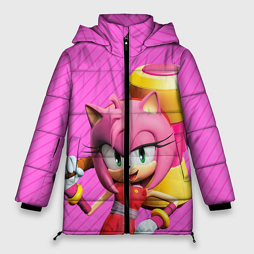 Женская зимняя куртка Amy Rose / 3D-Черный – фото 1