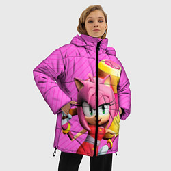 Куртка зимняя женская Amy Rose, цвет: 3D-светло-серый — фото 2