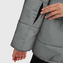 Куртка зимняя женская Мужское и женское, цвет: 3D-черный — фото 2
