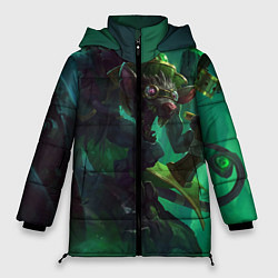 Куртка зимняя женская Twitch, цвет: 3D-черный