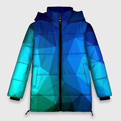 Куртка зимняя женская Fight Polygon, цвет: 3D-черный