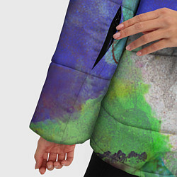 Куртка зимняя женская CS:GO Surface Hardening, цвет: 3D-черный — фото 2
