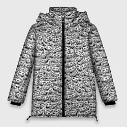 Куртка зимняя женская Мегатролль, цвет: 3D-черный