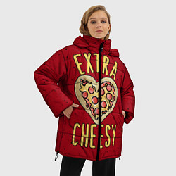 Куртка зимняя женская Extra Cheesy, цвет: 3D-красный — фото 2