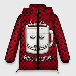Куртка зимняя женская Good Morning, цвет: 3D-черный