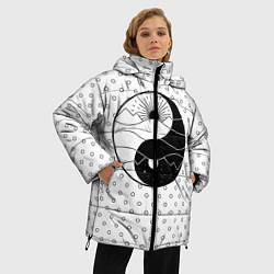 Куртка зимняя женская От заката до рассвета, цвет: 3D-черный — фото 2