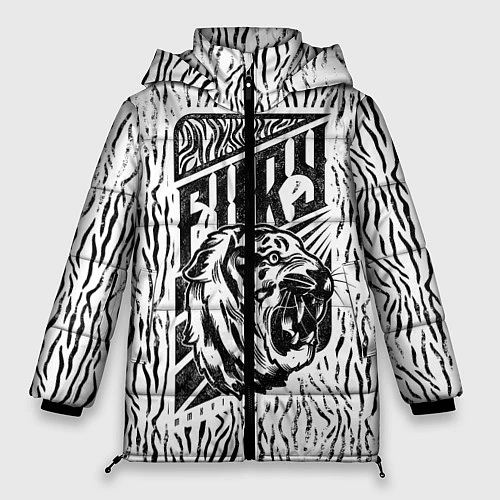 Женская зимняя куртка Fury Tiger / 3D-Черный – фото 1