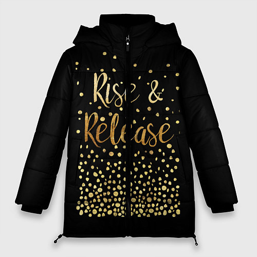 Женская зимняя куртка Rise & Release / 3D-Черный – фото 1