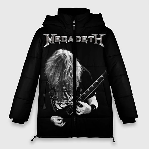 Женская зимняя куртка Dave Mustaine / 3D-Черный – фото 1