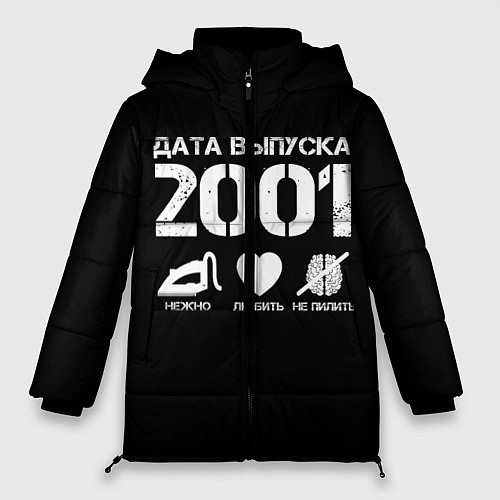 Женская зимняя куртка Дата выпуска 2001 / 3D-Черный – фото 1