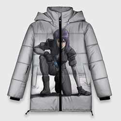 Куртка зимняя женская Ghost In The Shell 5, цвет: 3D-черный
