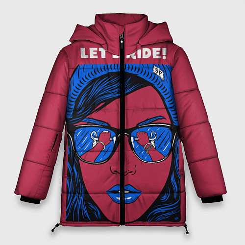 Женская зимняя куртка Let's Ride / 3D-Черный – фото 1