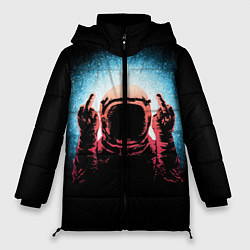 Куртка зимняя женская Spaceman, цвет: 3D-черный
