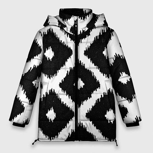 Женская зимняя куртка Mesh / 3D-Черный – фото 1