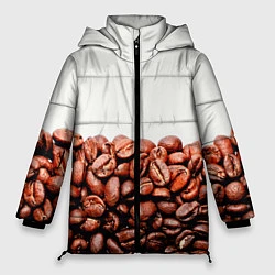 Женская зимняя куртка Coffee