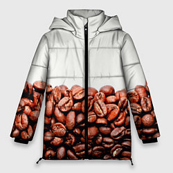 Куртка зимняя женская Coffee, цвет: 3D-красный