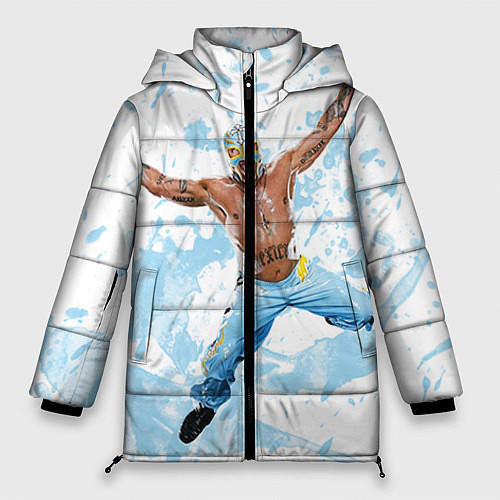 Женская зимняя куртка Рей Мистерио / 3D-Черный – фото 1